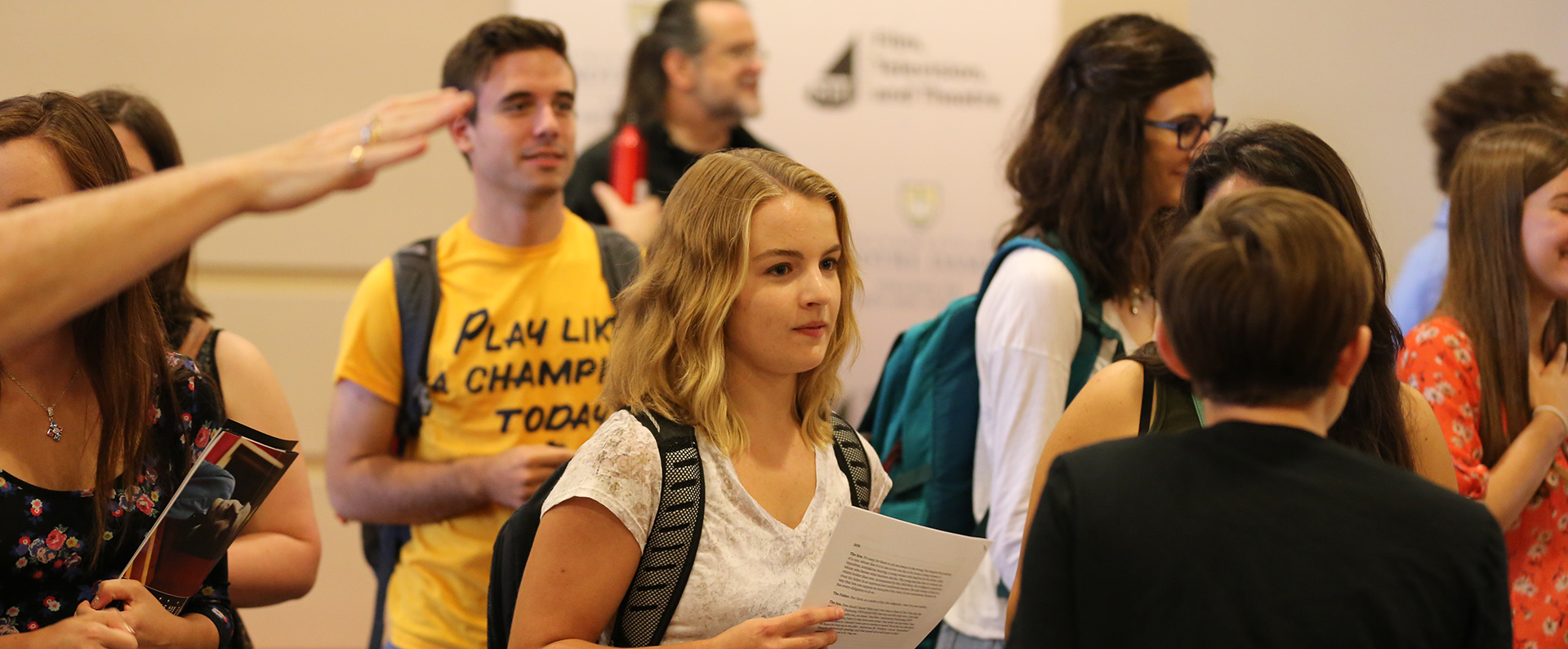 Student header image