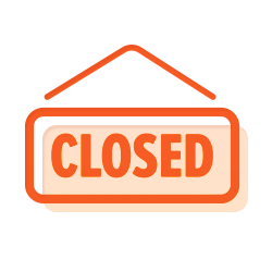 Closed clipart