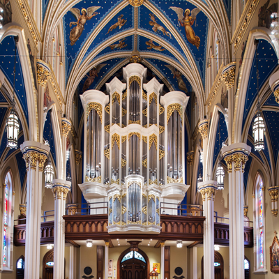 Murdy Family Organ in the Basilica of the Sacred Heart
